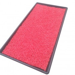 Covoras igienizat pentru incaltaminte - Rosu  