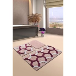 "ELEGANT MOV" Set 3 Covorase de baie