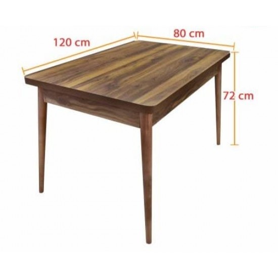Set masa cu 4 scaune, Funcy, din lemn si MDF,living, bucaterie, terasa Set masa cu 4 scaune, Funcy, din lemn si MDF,living, bucaterie, terasa