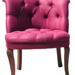 Fotolii London Times, Bordo, Tapitat Textil, Cadru si Picioare Lemn