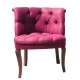 Fotolii London Times, Bordo, Tapitat Textil, Cadru si Picioare Lemn Fotolii London Times, Bordo, Tapitat Textil, Cadru si Picioare Lemn