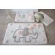 "ELEFANT" Set 3 Covorase de baie