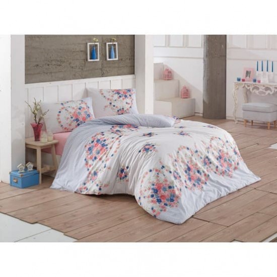 TAC Lenjerie de Pat 2 Persoane "FULIA BLUE'