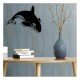 Decor de Perete din METAL, Delfin, 50cm x 70cm Decor de Perete din METAL, Delfin, 50cm x 70cm