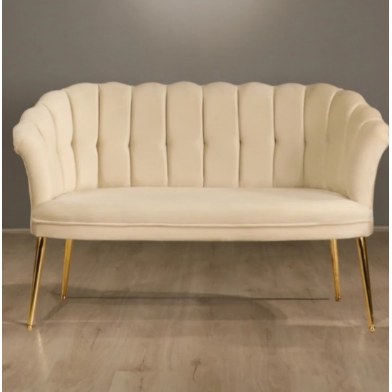 Set Canapea London Queen Coffee Set, Cappucino-Crem