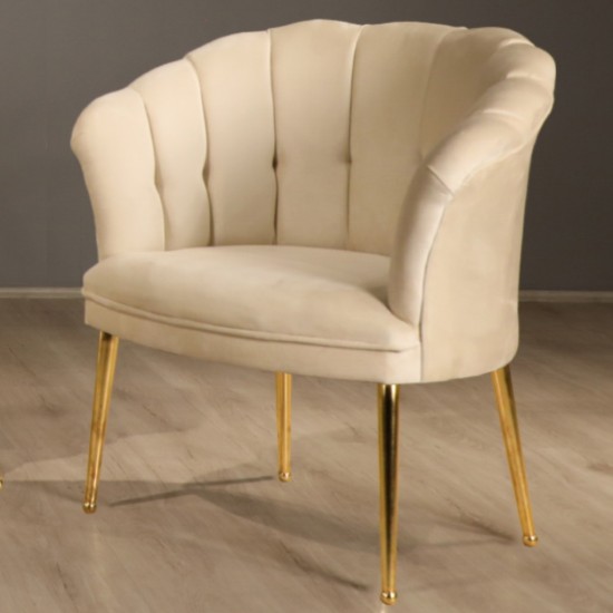 Set Canapea London Queen Coffee Set, Cappucino-Crem