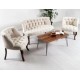 London Times Coffee Set, Crem, Tapitat Textil, 1 Canapea 2 Locuri, 2 Fotolii, Cadru si Picioare Lem London Times Coffee Set, Crem, Tapitat Textil, 1 Canapea 2 Locuri, 2 Fotolii, Cadru si Picioare Lem