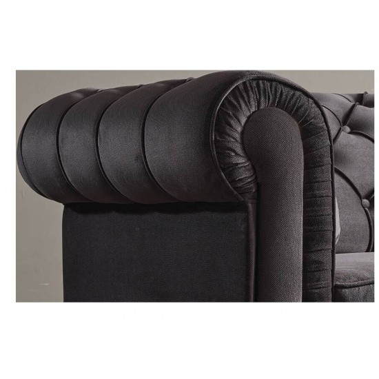 Canapea Casafun Ciragan, 3 locuri, 242x96x79 cm, culoare Cappucino Maro Canapea Casafun Ciragan, 3 locuri, 242x96x79 cm, culoare Cappucino Maro